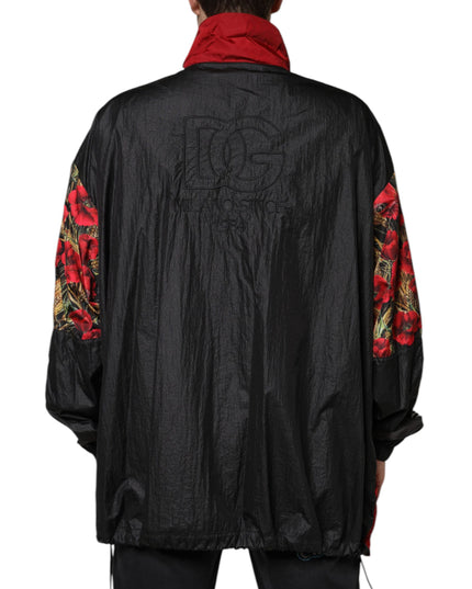 Dolce & Gabbana Multicolor Patchwork Men Full Zip Sweater