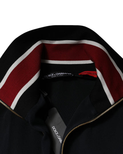 Dolce & Gabbana Black DG King Full Zip Sweatshirt Sweater