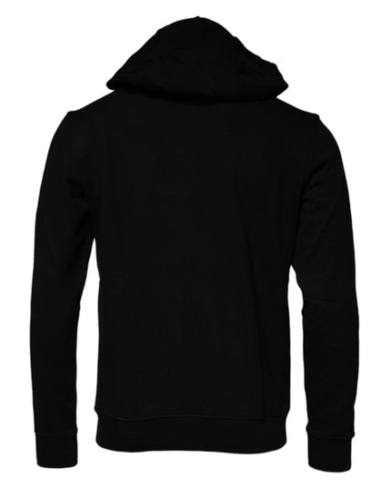 Versace Black Medusa Cotton Hoodie Pullover Sweatshirt Sweater