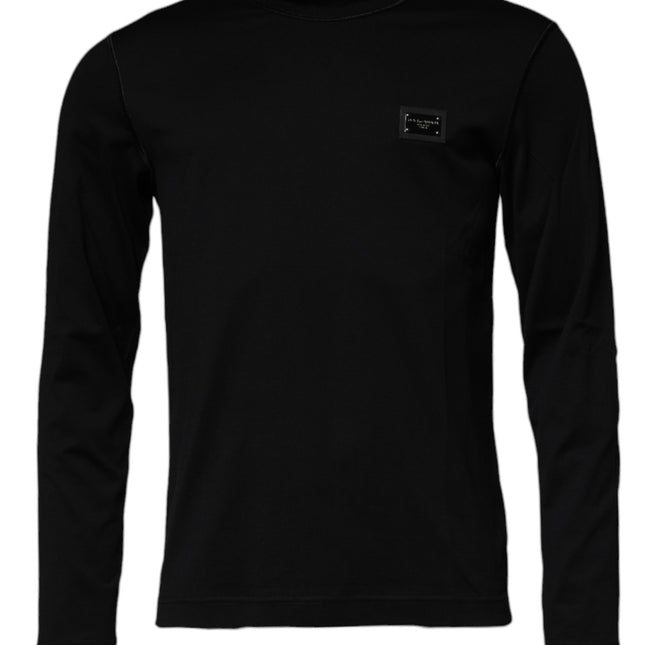 Dolce & Gabbana Maroon Cashmere Crew Neck Pullover Sweater