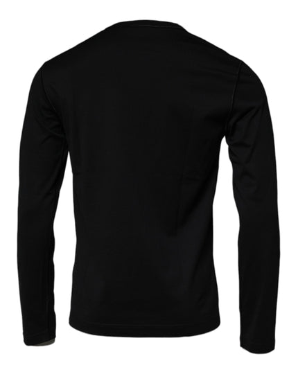 Dolce & Gabbana Maroon Cashmere Crew Neck Pullover Sweater