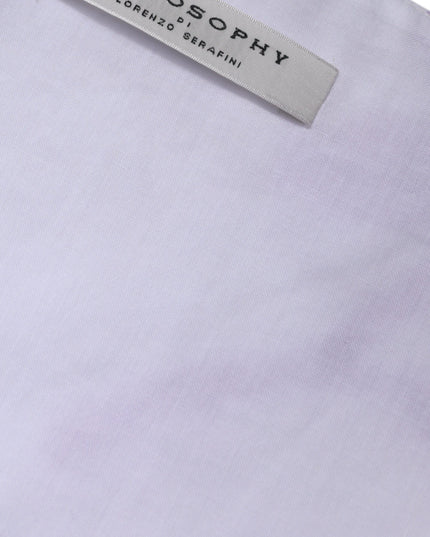 Philosophy White Floral Cotton Maxi Dress