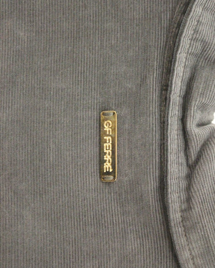 GF Ferre Green Button Front Cotton Casual Shirt