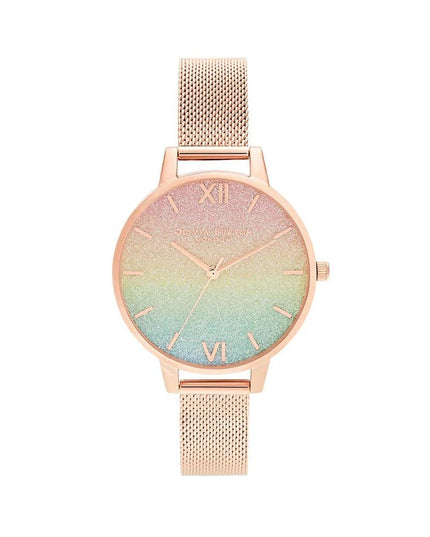 Olivia Burton Multicolor Stainless Steel Dress Watch