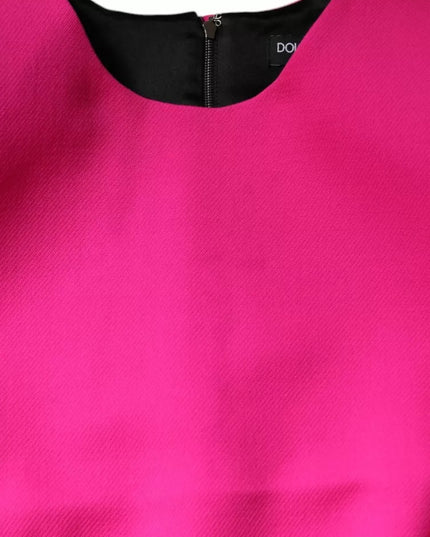 Dolce & Gabbana Pink Sleeveless Bodycon A-line Mini Dress