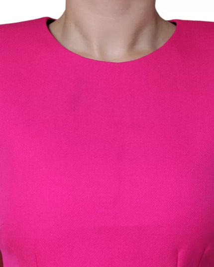 Dolce & Gabbana Pink Sleeveless Bodycon A-line Mini Dress