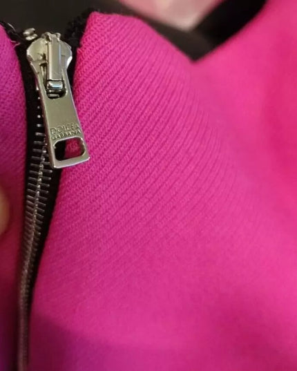 Dolce & Gabbana Pink Sleeveless Bodycon A-line Mini Dress