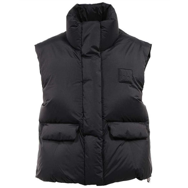 Moose Knuckles Black Nylon Women Vest