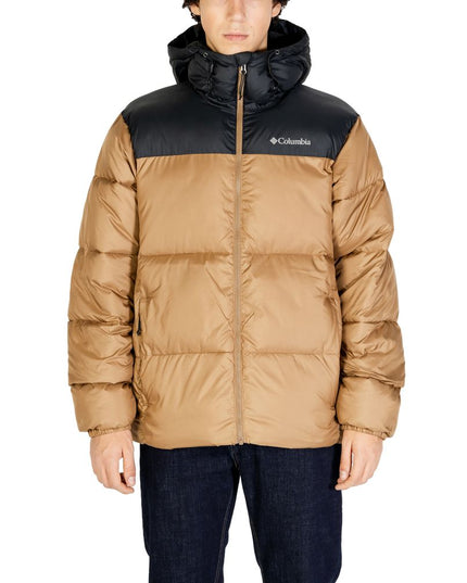 Columbia Beige Nylon Shell Jacket