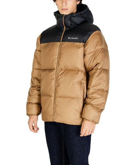 Columbia Beige Nylon Shell Jacket