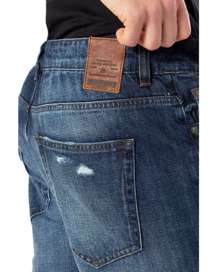 Only & Sons Blue Cotton Slim Fit Jeans