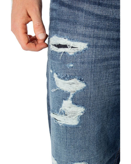 Only & Sons Blue Cotton Slim Fit Jeans