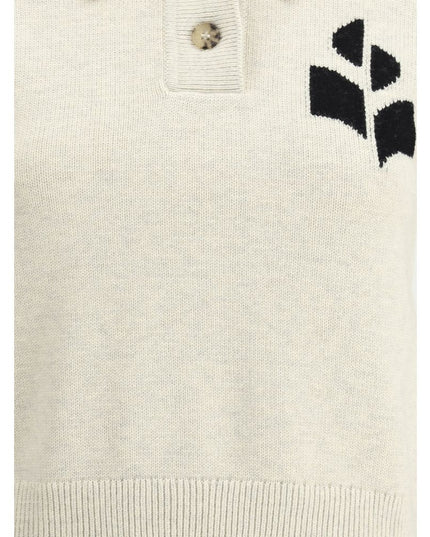 Marant Etoile White Cotton Sweatshirt