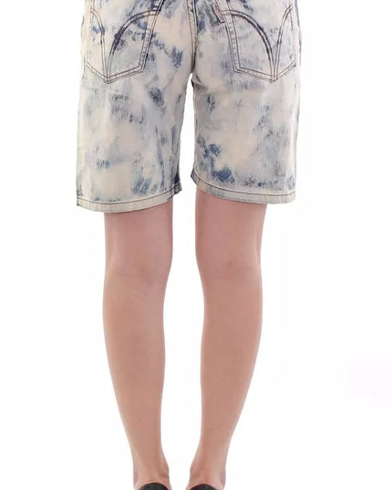 Dolce & Gabbana Blue D&G Cotton Washed Jeans Denim Shorts