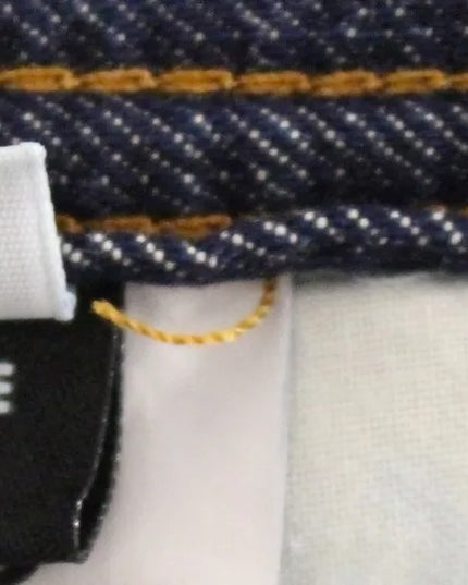 Dolce & Gabbana Blue D&G Cotton Washed Jeans Denim Shorts