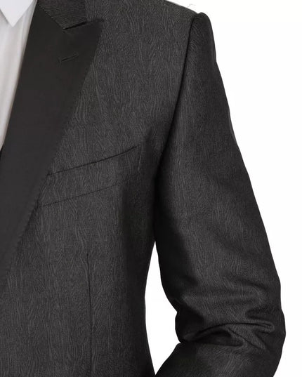 Dolce & Gabbana Gray MARTINI 2 Piece Vest Coat Blazer