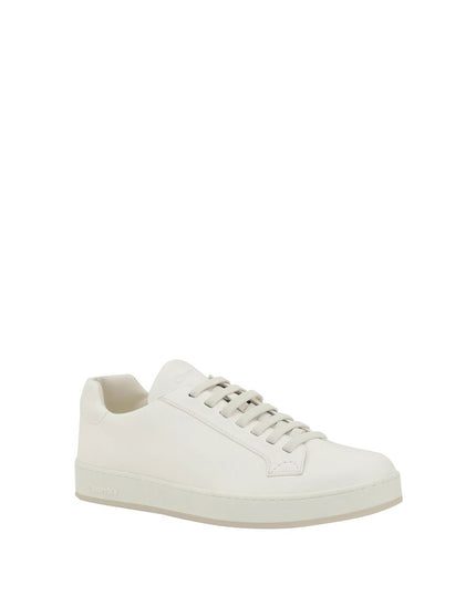 Church's White Rubber Low Top Sneakers