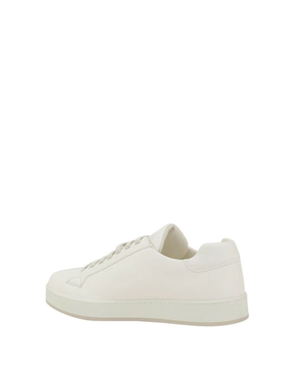Church's White Rubber Low Top Sneakers