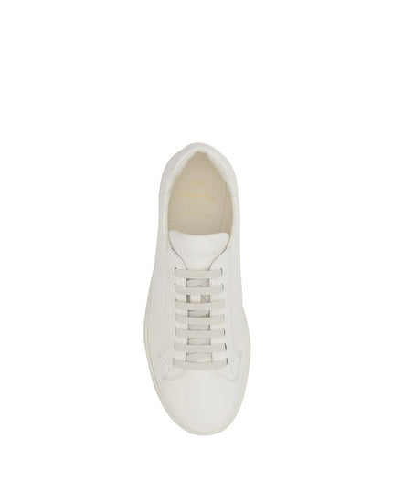 Church's White Rubber Low Top Sneakers