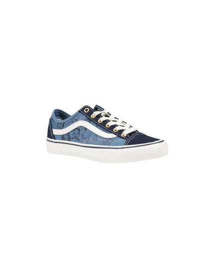 Vans Blue Suede Leather Low Top Sneakers