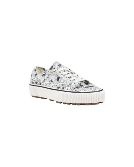 Vans Blue Textile Low Top Sneakers
