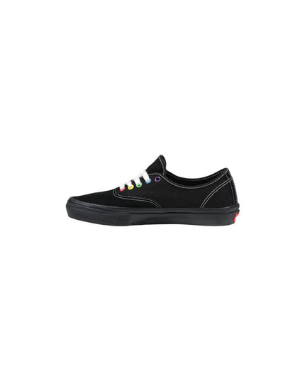Vans Black Suede Leather Athletic Sneakers