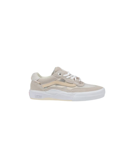 Vans Beige Suede Leather Athletic Sneakers