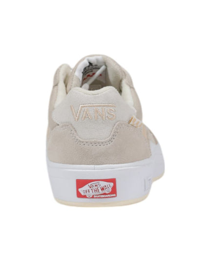Vans Beige Suede Leather Athletic Sneakers