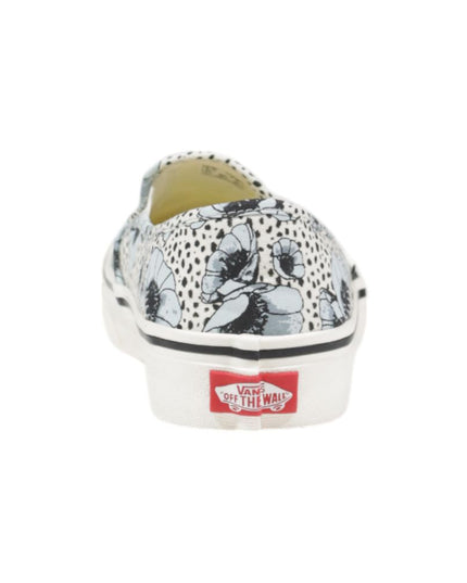 Vans Blue Leather Low Top Sneakers