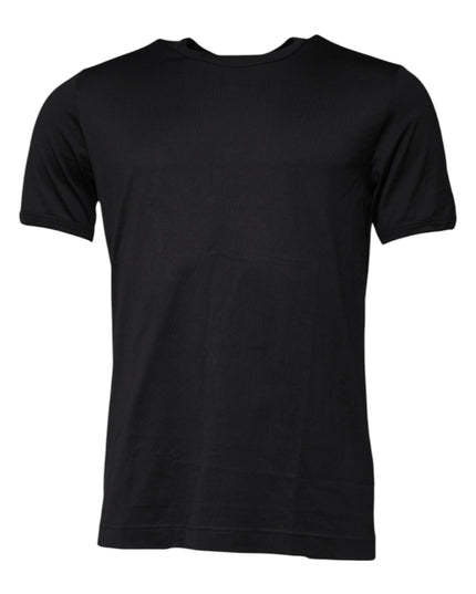 Dolce & Gabbana Blue Crown Crew Neck Short Sleeves T-shirt