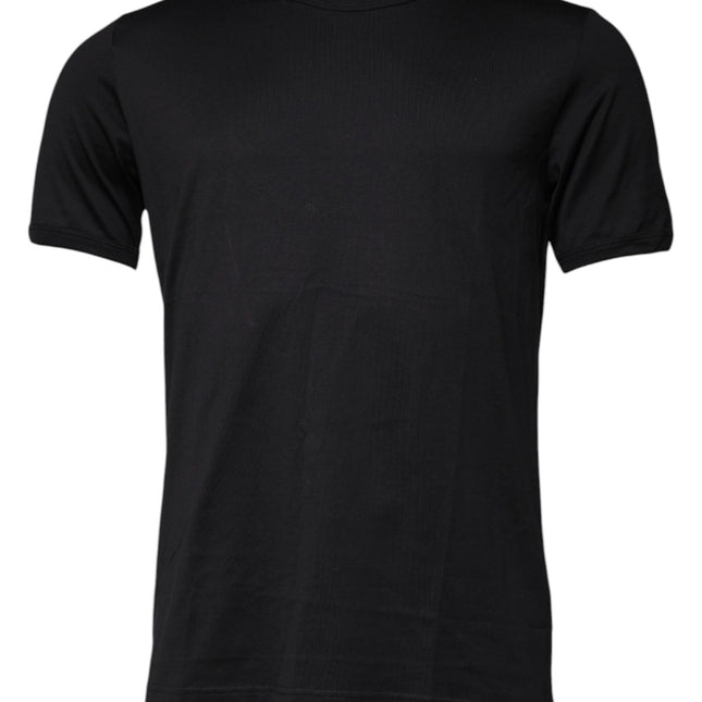 Dolce & Gabbana Blue Crown Crew Neck Short Sleeves T-shirt