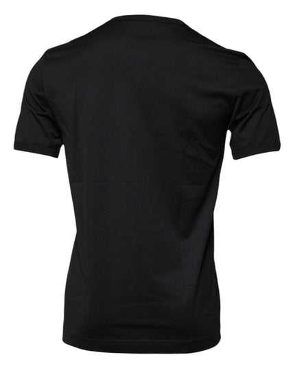 Dolce & Gabbana Blue Crown Crew Neck Short Sleeves T-shirt