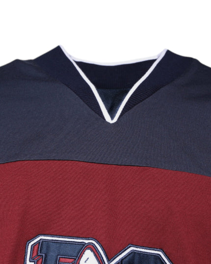 Dolce & Gabbana Multicolor Cotton Vneck Short Sleeve T-shirt