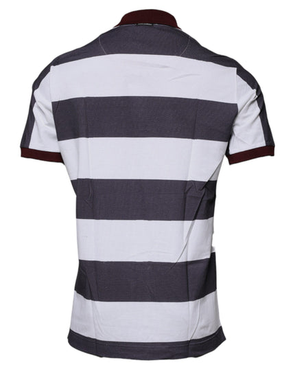 Dolce & Gabbana Multicolor Graphic Collared Polo T-shirt