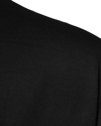 Dolce & Gabbana Black Logo Crew Neck Short Sleeves T-shirt