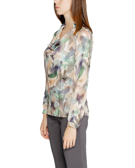 Rinascimento Green Polyester Blouse