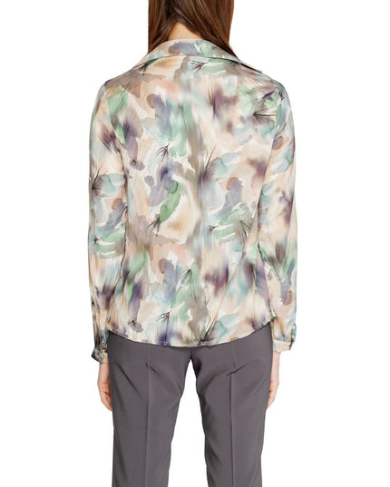 Rinascimento Green Polyester Blouse