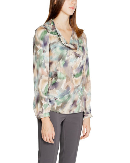 Rinascimento Green Polyester Blouse