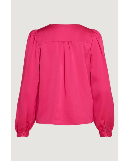 Vila Clothes Pink Polyester Blouse