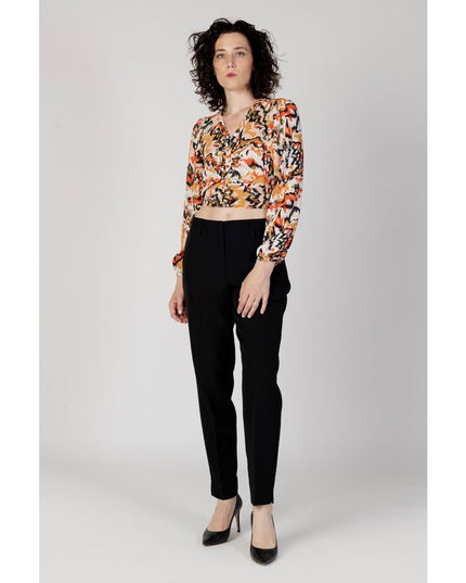 Only Orange Polyester Blouse