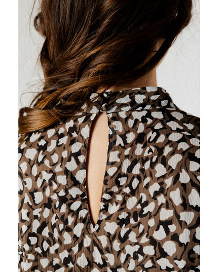 Vila Clothes Black Recycled Polyester Blouse