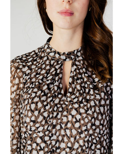 Vila Clothes Black Recycled Polyester Blouse