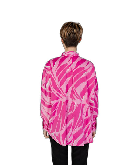 Only Pink Polyester Blouse