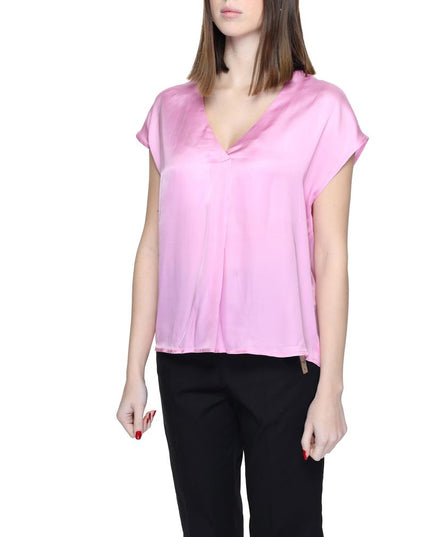 Rinascimento Multicolor Viscose Blouse