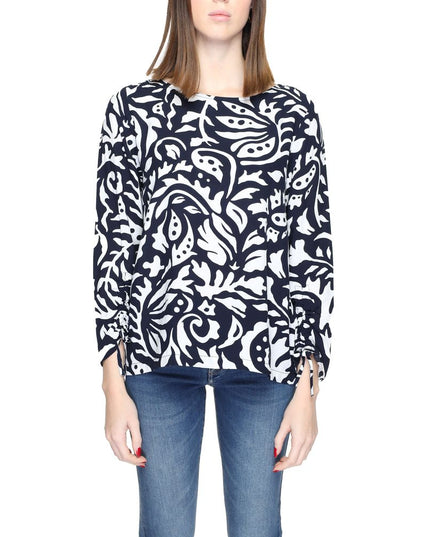 Street One Blue Viscose Blouse