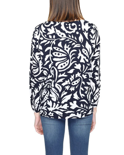 Street One Blue Viscose Blouse