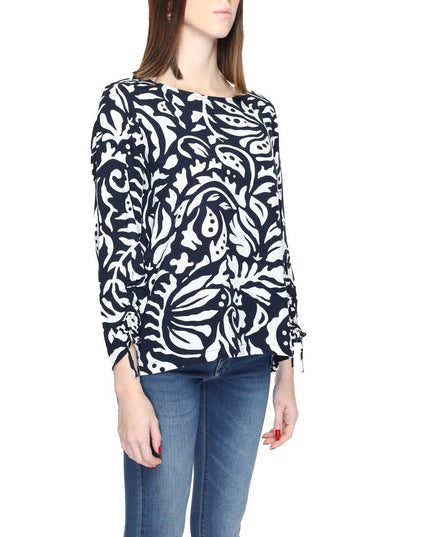 Street One Blue Viscose Blouse