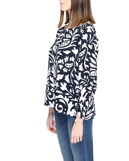 Street One Blue Viscose Blouse