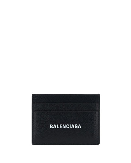 Balenciaga Black Calf Leather Bos Taurus Wallet