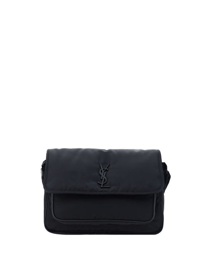 Saint Laurent Black Polyamide Shoulder Bag